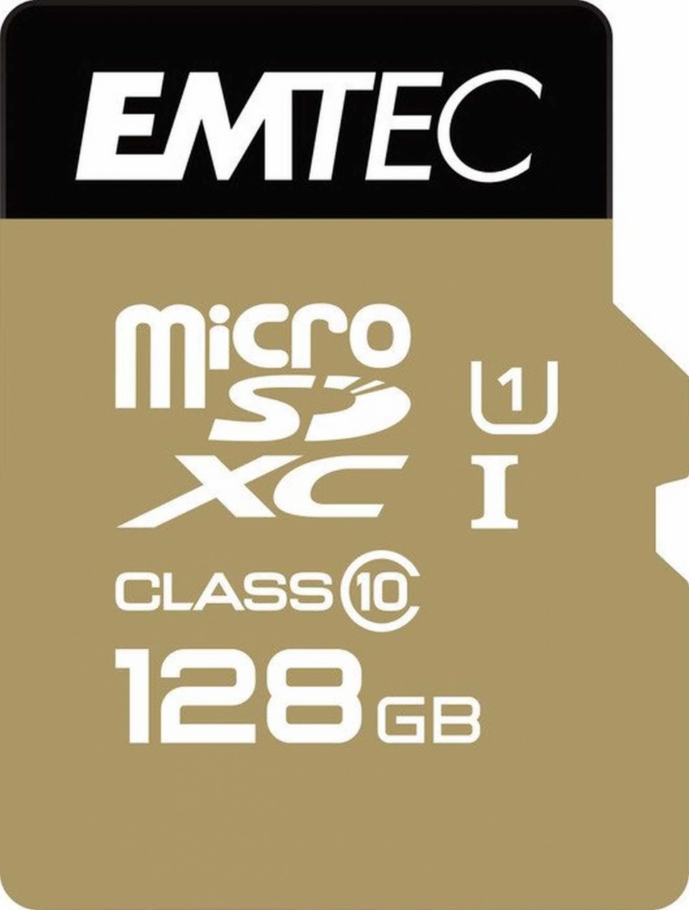 Emtec ECMSDM128GXC10 EliteGold 128GB microSDXC Speicherkarte - Highspeed