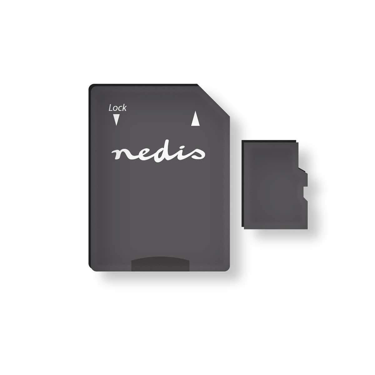 NEDIS Speicherkarte | microSDHC | 32 GB | Schreibegeschwindigkeit: 90 MB/s | Lesegeschwindigkeit: 45