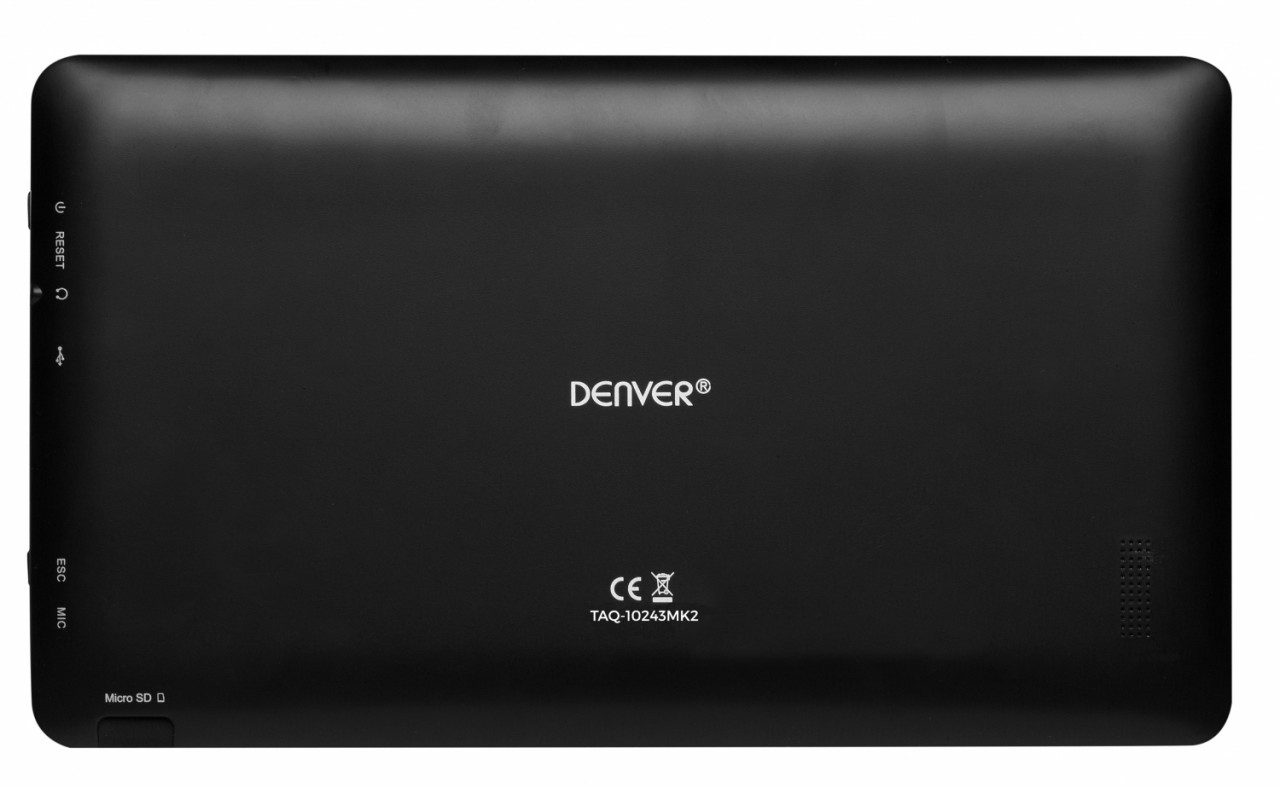 Denver TAQ-10253 25,6 cm (10.1 Zoll) 1 GB 16 GB Wi-Fi 4 (802.11n) Schwarz Android 8.1 Go edition