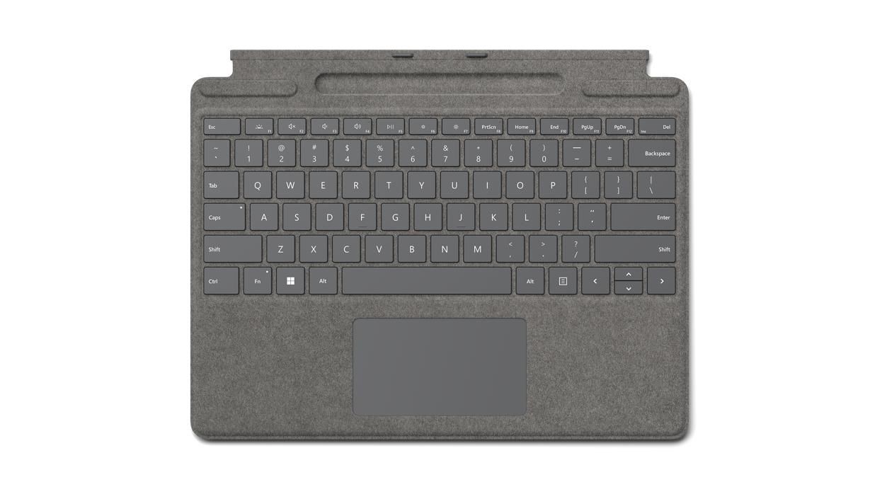 Microsoft Surface Pro 8 / Pro X Signature Keyboard Platin