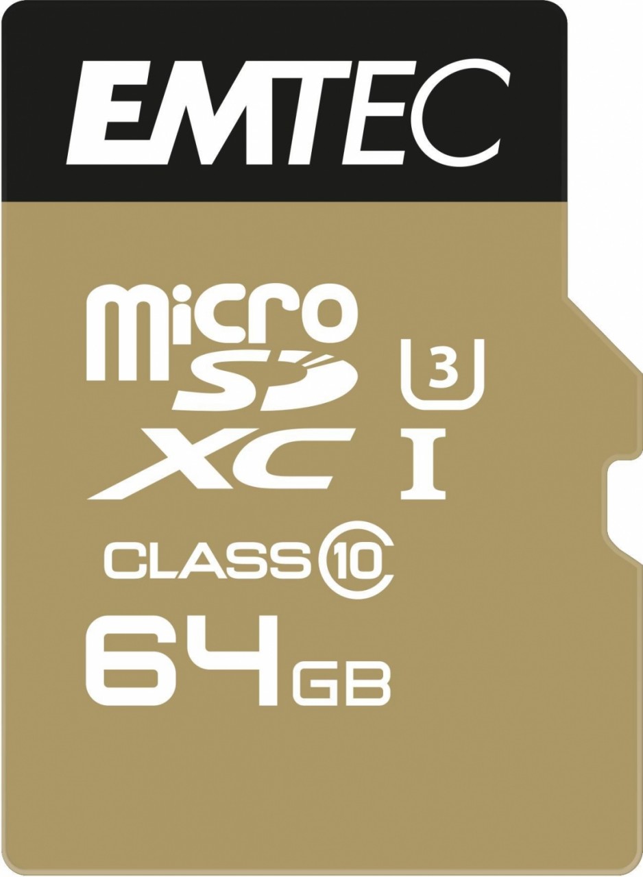 Emtec microSDXC 64GB Class10 Speedin 64GB MicroSDXC Class 10 Speicherkarte - Speicherkarten (Micro