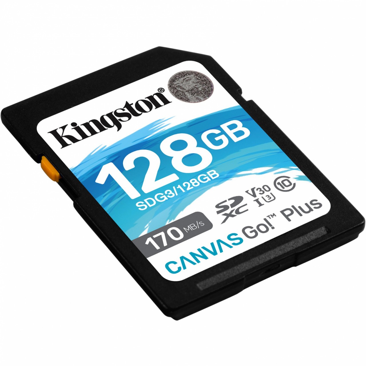 Kingston SDG3/128GB SD Speicherkarte ( 128GB SDXC Canvas Go Plus 170R C10 UHS-I U3 V30 )