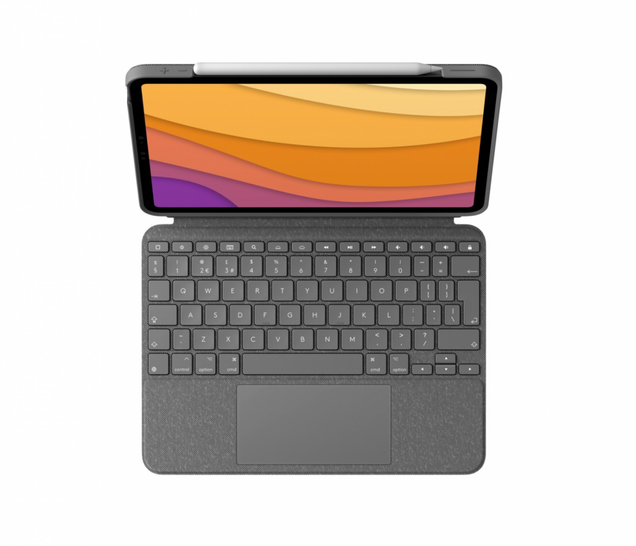 Logitech Combo Touch iPad Air (4. und 5. Gen - 2020, 2022) Keyboard Case, Skandinavisches QWERTY-L