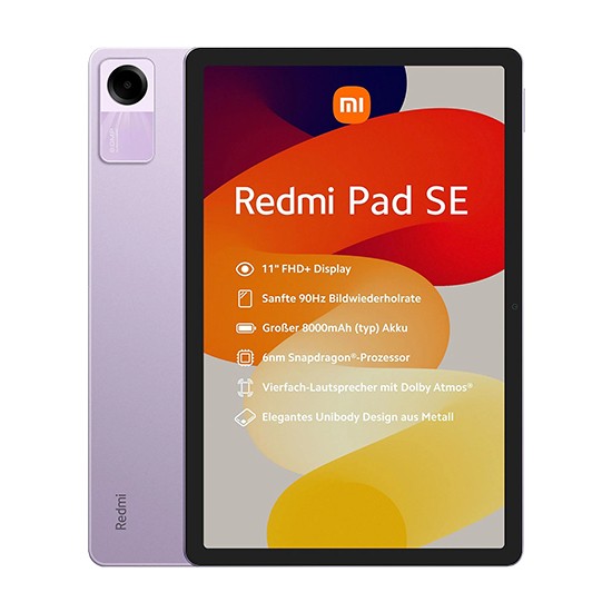 Xiaomi Redmi Pad SE 11 Zoll 6GB RAM, 128GB, Lavender Purple